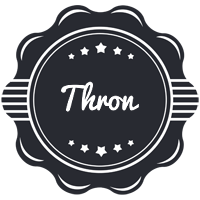 Thron badge logo