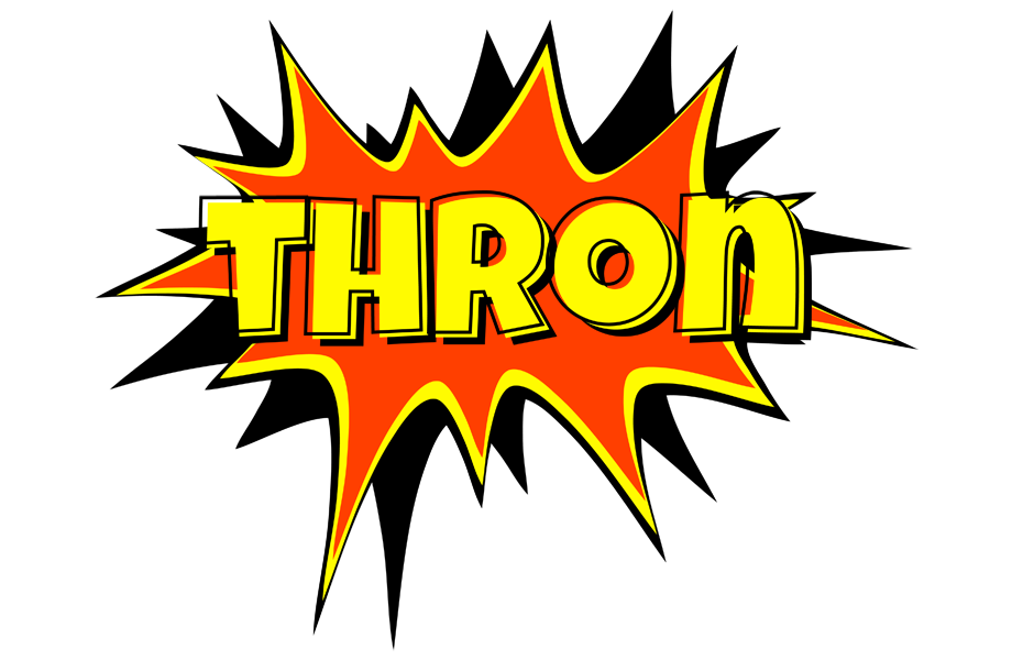 Thron bazinga logo