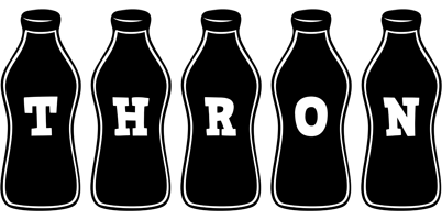 Thron bottle logo