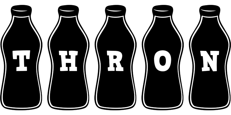 Thron bottle logo
