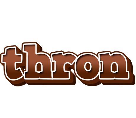 Thron brownie logo