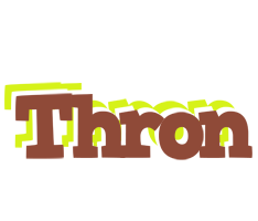 Thron caffeebar logo