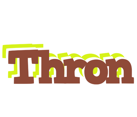 Thron caffeebar logo