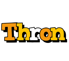 Thron cartoon logo