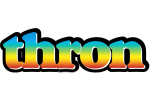 Thron color logo