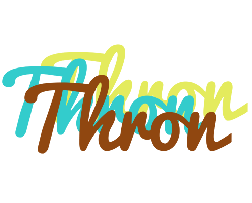 Thron cupcake logo