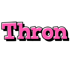 Thron girlish logo