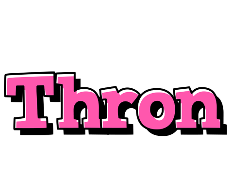 Thron girlish logo