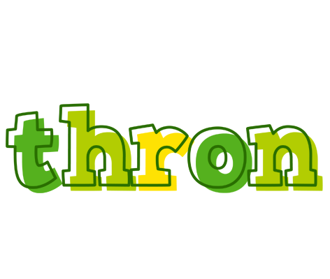 Thron juice logo