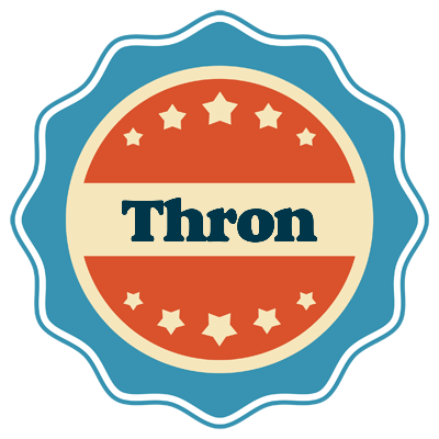 Thron labels logo