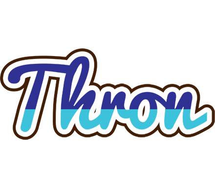 Thron raining logo