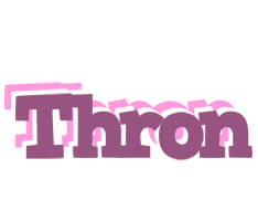 Thron relaxing logo