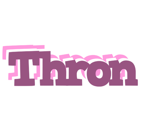 Thron relaxing logo