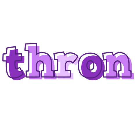 Thron sensual logo