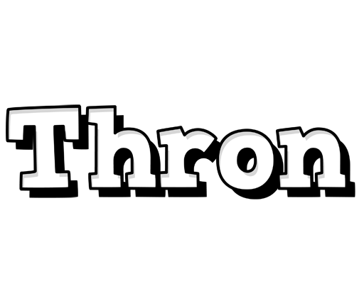 Thron snowing logo