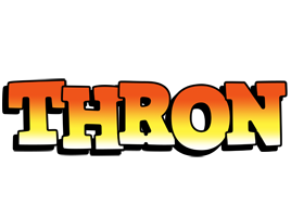 Thron sunset logo