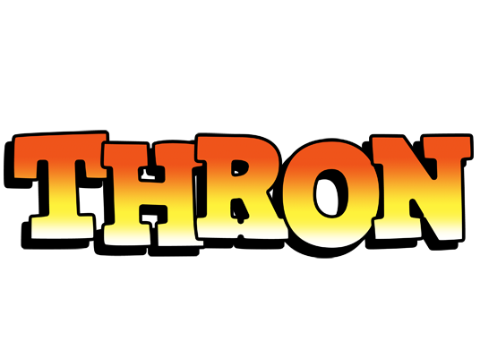 Thron sunset logo