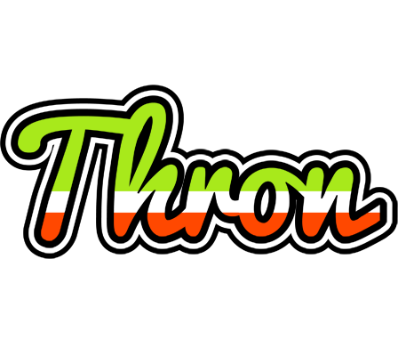 Thron superfun logo