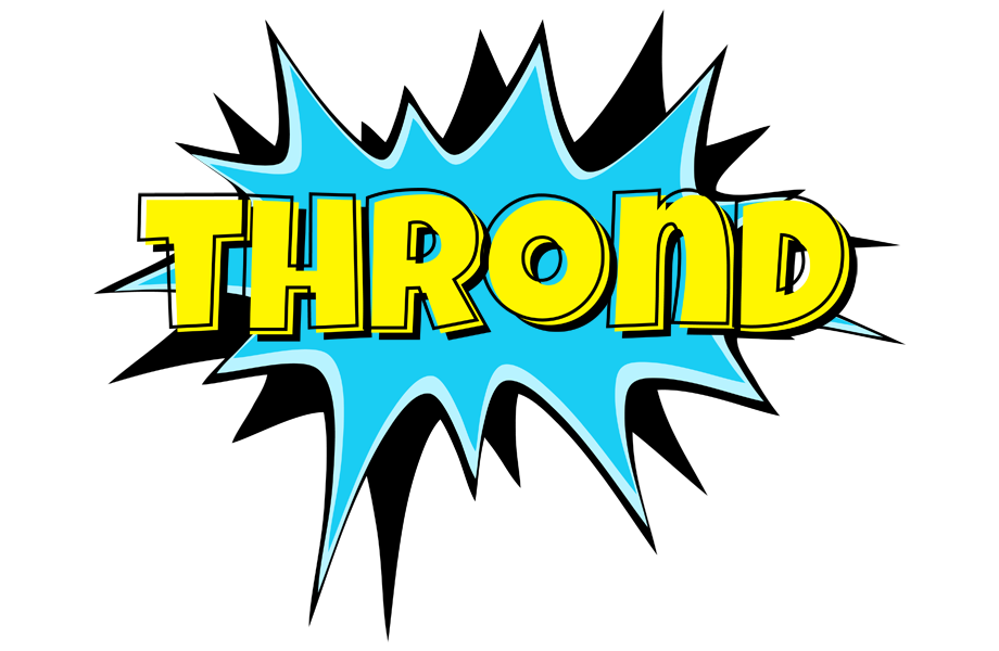 Thrond amazing logo