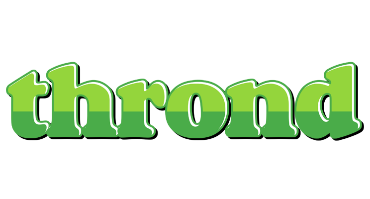 Thrond apple logo