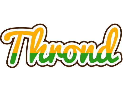 Thrond banana logo
