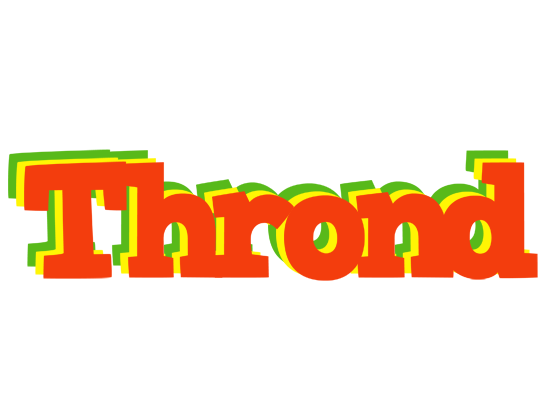 Thrond bbq logo