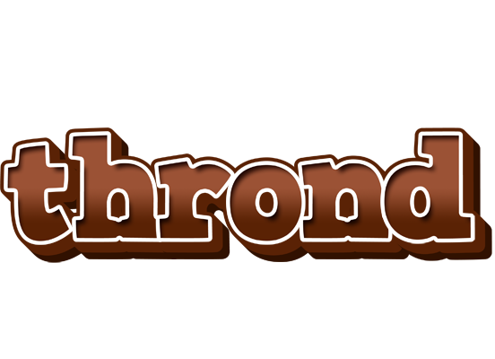 Thrond brownie logo