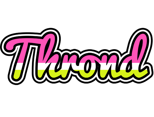 Thrond candies logo