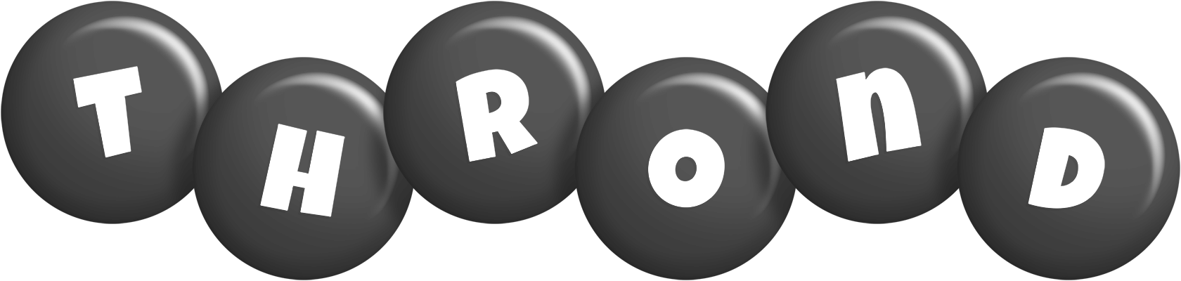 Thrond candy-black logo