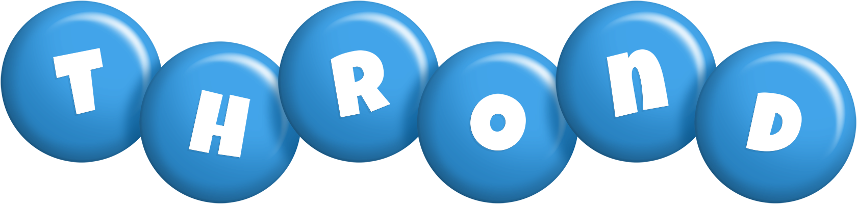 Thrond candy-blue logo