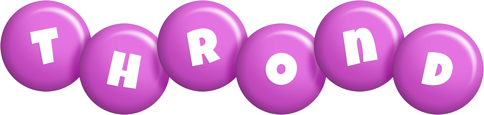 Thrond candy-purple logo