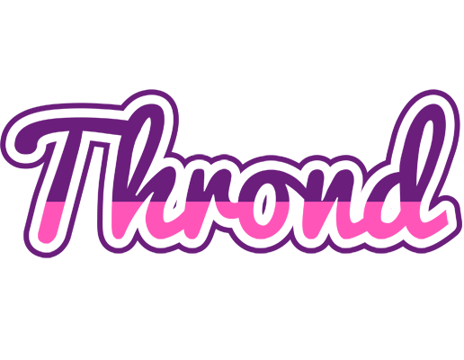 Thrond cheerful logo