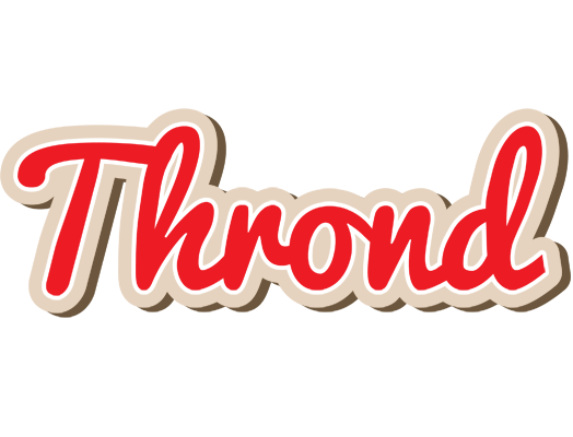 Thrond chocolate logo