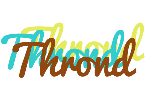 Thrond cupcake logo