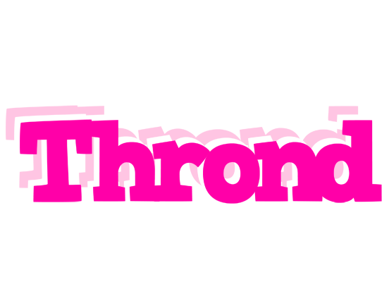 Thrond dancing logo