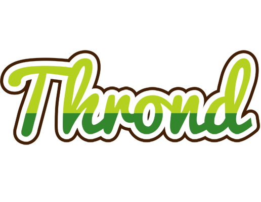 Thrond golfing logo