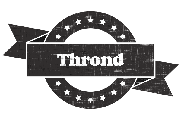 Thrond grunge logo
