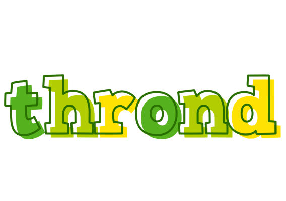 Thrond juice logo