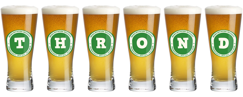 Thrond lager logo