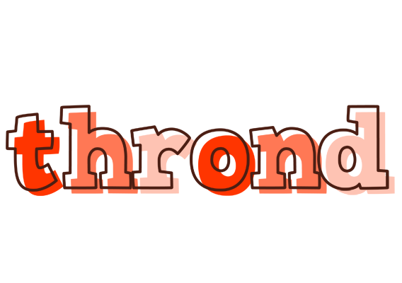 Thrond paint logo