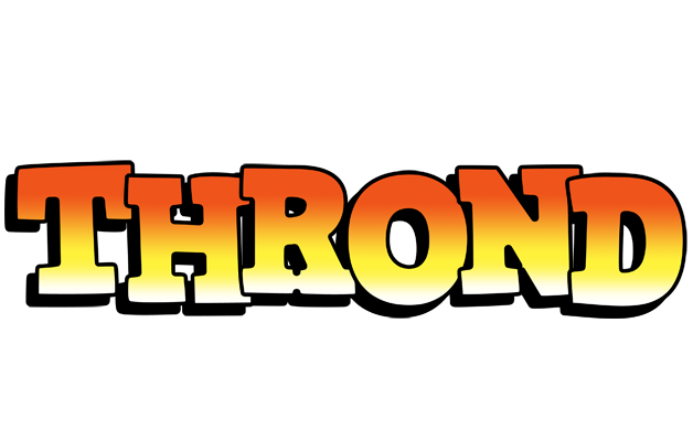 Thrond sunset logo