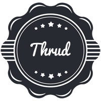 Thrud badge logo