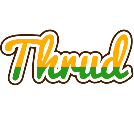 Thrud banana logo