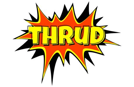 Thrud bazinga logo