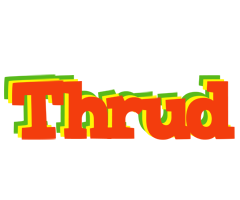 Thrud bbq logo