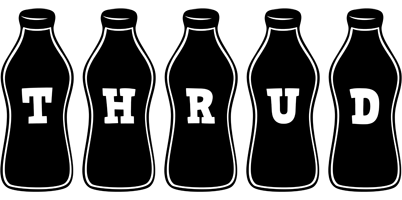 Thrud bottle logo