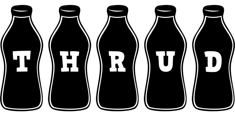 Thrud bottle logo