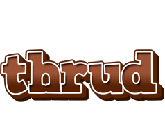 Thrud brownie logo