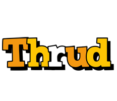 Thrud cartoon logo