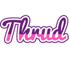 Thrud cheerful logo